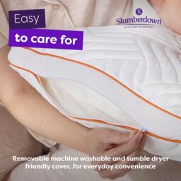 Slumberdown Memory Luxe Firm Support Pillow - thumbnail 7