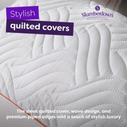 Slumberdown Memory Luxe Firm Support Pillow - thumbnail 4
