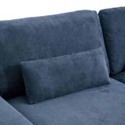Kabinet UK 2-Seater Chenille Upholstered Sofa with Pillows - thumbnail 8
