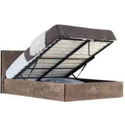 Comfy Living Crushed Velvet Ottoman Bed and Mattress - thumbnail 2
