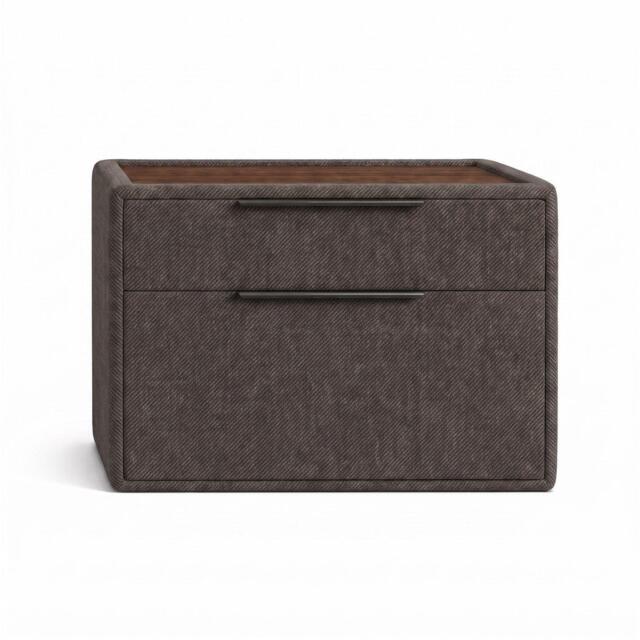 Sofa.com Cole Large Bedside Table in Brushed Matte Weave - image 1