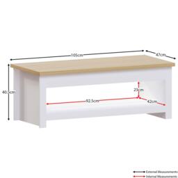 Lassic Vida Designs Arlington Coffee Table - thumbnail 2