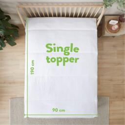 Slumberdown Mattress Topper Anti Allergy - thumbnail 7