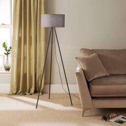 K Living Leena Minimalist Metal Tripod Floor Lamp - thumbnail 2