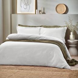 Yard Waffle Textured 100% Cotton Duvet Set