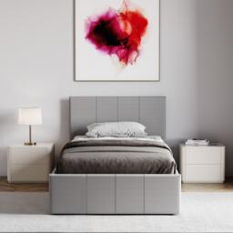 Lassic Lisbon 3ft Single Ottoman Faux Leather Bed UKFR - thumbnail 3
