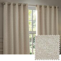 Paoletti Galaxy Fully Lined Chenille Eyelet Curtains - thumbnail 7