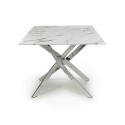 Shankar Astoria Medium 1.6m White Dining Table - thumbnail 3