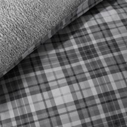 Catherine Lansfield Cosy Sherpa Check Duvet Cover Set - thumbnail 4