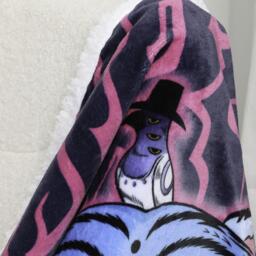 K Pop Demon Hunters Kpop Demon Hunters Pink Sherpa Back Fleece Blanket - thumbnail 4