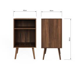GFW Jaxon Compact Open Turntable Stand Walnut - thumbnail 7