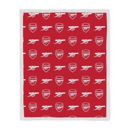 Arsenal FC Arsenal Stamp Sherpa Fleece Blanket - thumbnail 6
