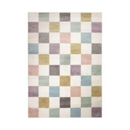 Homemaker Echo Chequer Pastel Rug - thumbnail 2