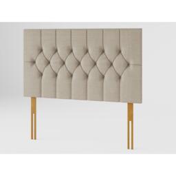 Aspire Olivier 80 cm Headboard, Eire Linen Fabric, Natura - thumbnail 2