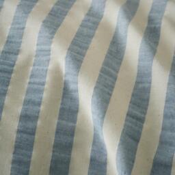 Pineapple Elephant Cotton Rich Woven Stripe Duvet Cover Set - thumbnail 4