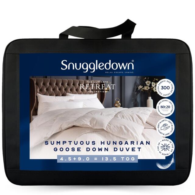 Snuggledown Hungarian Goose Down All Season 13.5 Duvet - image 1