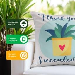 Streetwize Outdoor Succulent Scatter Cushions - thumbnail 5