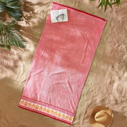 Catherine Lansfield Beach Huts Cotton Extra Large Beach Towel