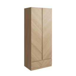 GFW GFW Catania 2 Door 1 Drawer Wardrobe - thumbnail 4