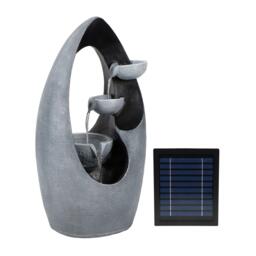 Streetwize Infinity Loop Solar Fountain -Sculptural Water Art - thumbnail 2