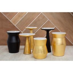 Fifty Five South Lino Small Gold Side Table - thumbnail 4
