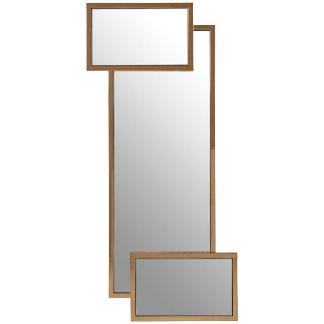Interiors by Premier Oria Gold Frame Wall Mirror - image 1