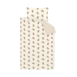 Catherine Lansfield Brushed Teddy Bear Cotton Duvet Cover Set - thumbnail 6