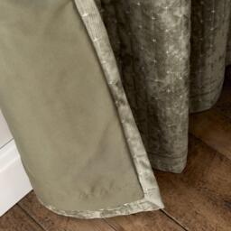 Bianca Attica Velvet Blackout Eyelet Curtains - thumbnail 5
