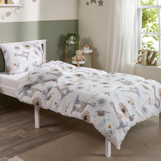 Slumberdown Kids Animal Print Coverless Comfort 4.5 Tog Duvet - image 1