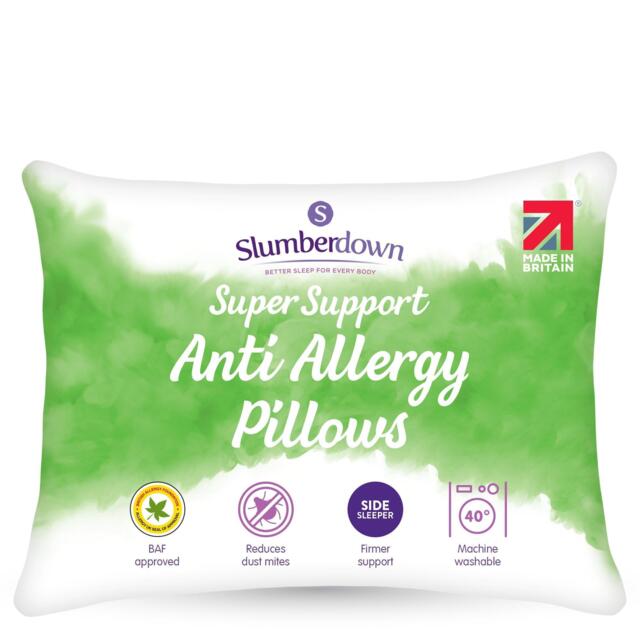 Slumberdown Anti Allergy Super Support Pillows - image 1