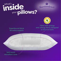 Slumberdown Anti Allergy Super Support Pillows - thumbnail 7