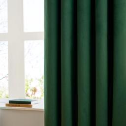 Furn The Ultimate Velvet Blackout Eyelet Curtains - thumbnail 4