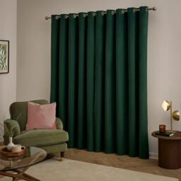 Furn The Ultimate Velvet Blackout Eyelet Curtains - thumbnail 3