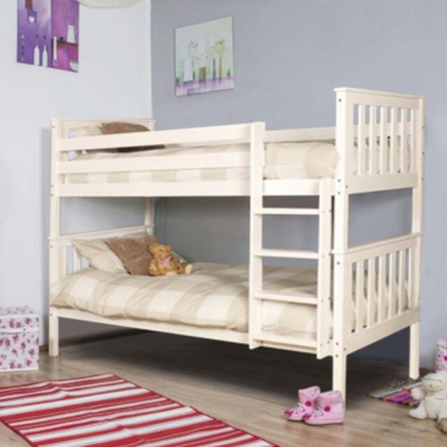 Comfy Living Premium Wooden Bunk Bed Only