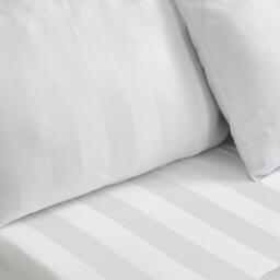 Catherine Lansfield Soft Satin Stripe Pillowcases - thumbnail 2