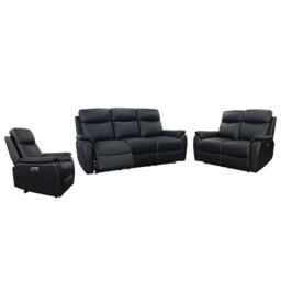 Aspire Kingsmere 3 + 2 + 1 Power Recliner Sofa Suite - thumbnail 2