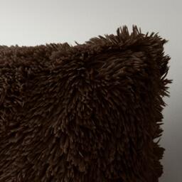 Catherine Lansfield Cuddly Deep Pile Faux Fur Cushion - thumbnail 3