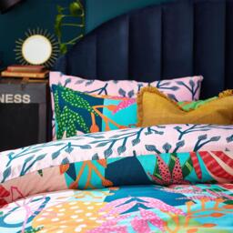 Furn Coralina Tropical Palm Duvet Set - thumbnail 4