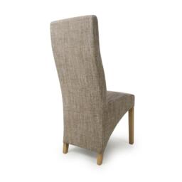 Shankar Set of 2 Hatherley Oatmeal Dining Chairs - thumbnail 5
