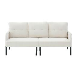 Urban Meuble Modern Corduroy 3-Seater Sofa with Pockets - thumbnail 5