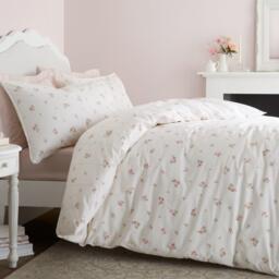 Bianca Vintage Rosebud Lace Duvet Cover Set - thumbnail 2