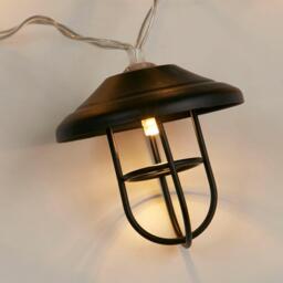 Lighting Collection LANTERN SHADE BATTERY STRING LIGHTS - thumbnail 4