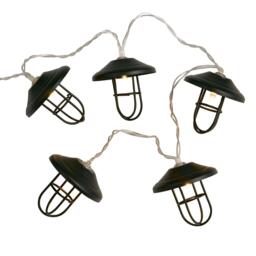 Lighting Collection LANTERN SHADE BATTERY STRING LIGHTS - thumbnail 2