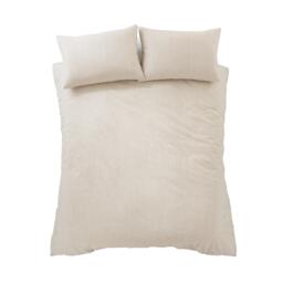Pineapple Elephant Cotton Rich Narrow Woven Stripe Duvet Cover Set - thumbnail 4