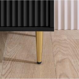Birlea Zara 3 Drawer Fluted Chest - thumbnail 4