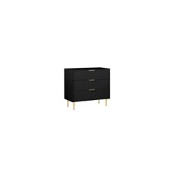 Birlea Zara 3 Drawer Fluted Chest - thumbnail 6
