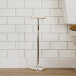 Lassic Bath Vida Floor Standing Toilet Roll Holder - thumbnail 2