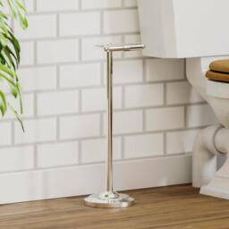 Lassic Bath Vida Floor Standing Toilet Roll Holder - thumbnail 3