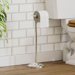 Lassic Bath Vida Floor Standing Toilet Roll Holder - thumbnail 1