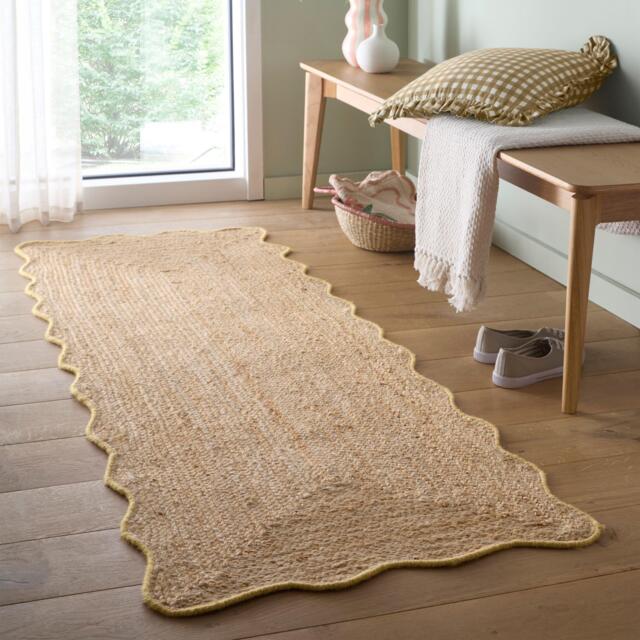 Origin Rugs Jute Scalloped Edge Rug - image 1